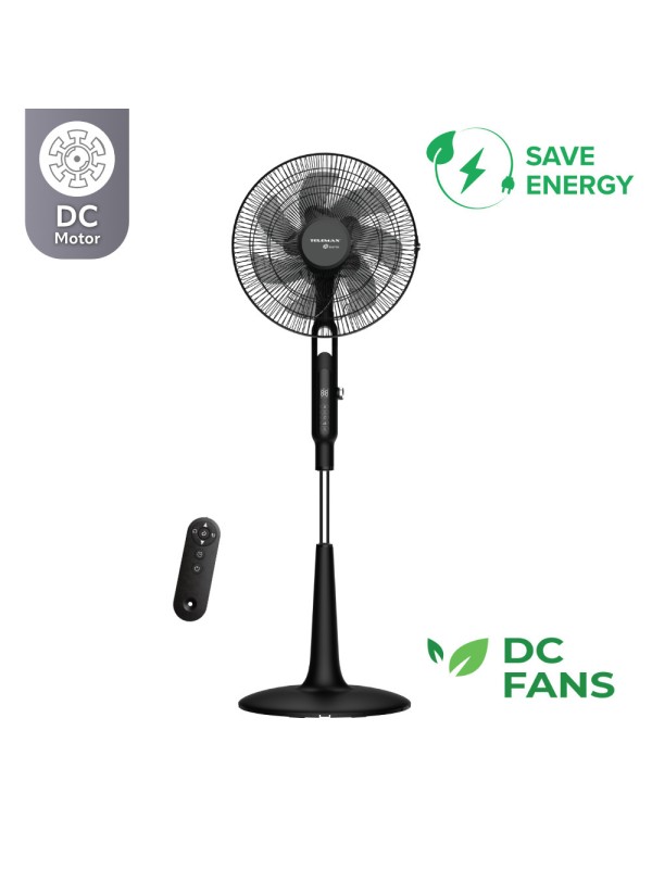 Telemax WindMax28DC+ (TSFD-A5) 30-0028 Ανεμιστήρας με Ορθοστάτη & Τηλεχειριστήριο