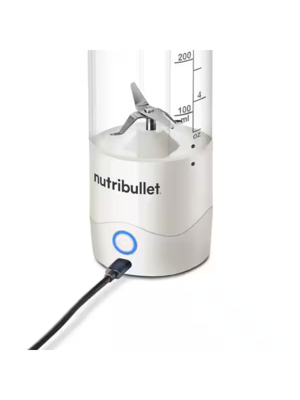 NutriBullet Μπλέντερ για Smoothies 0.475lt Λευκό NBP003W