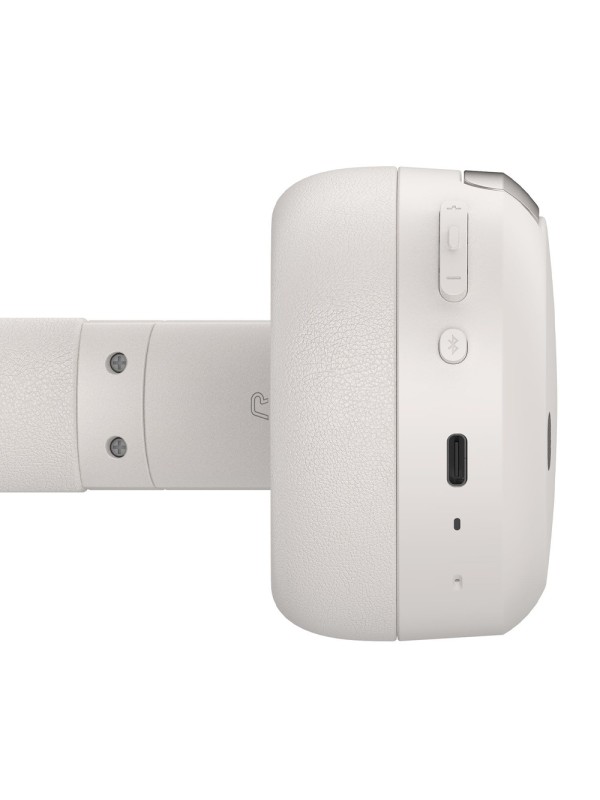 Edifier W830NB Hybrid Ασύρματα / Ενσύρματα On Ear Ακουστικά με 54 ώρες Λειτουργίας Λευκά 010362