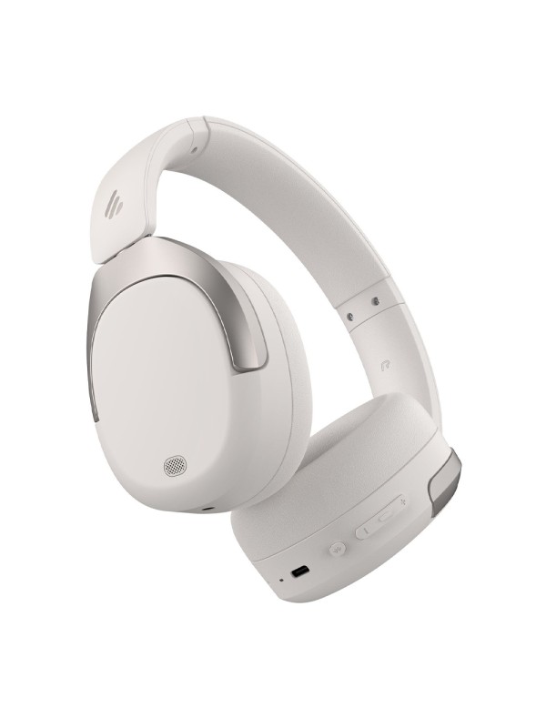 Edifier W830NB Hybrid Ασύρματα / Ενσύρματα On Ear Ακουστικά με 54 ώρες Λειτουργίας Λευκά 010362