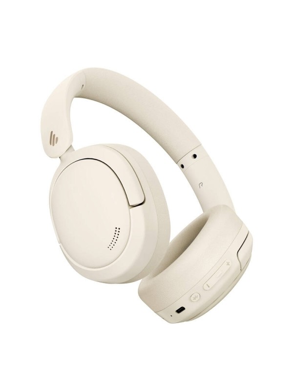 Edifier W800BT Pro Ασύρματα / Ενσύρματα On Ear Ακουστικά με 45 ώρες Λειτουργίας και Quick Charge Ivory ArtPack
