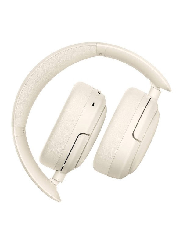 Edifier W800BT Pro Ασύρματα / Ενσύρματα On Ear Ακουστικά με 45 ώρες Λειτουργίας και Quick Charge Ivory ArtPack
