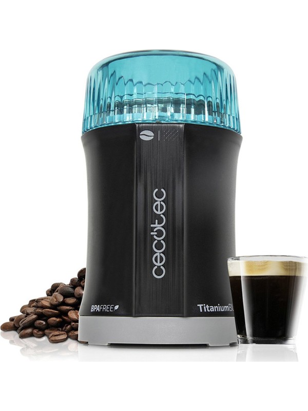 Cecotec Titanmill 200 01502 Ηλεκτρικός Μύλος Καφέ 200W με Χωρητικότητα 50gr Μαύρος Cecotec Titanmill 200 01502 Ηλεκτρικός Μύλος Καφέ 200W με Χωρητικότητα 50gr Μαύρος