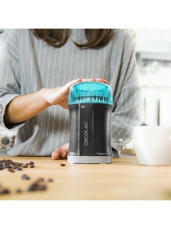Cecotec Titanmill 200 01502 Ηλεκτρικός Μύλος Καφέ 200W με Χωρητικότητα 50gr Μαύρος Cecotec Titanmill 200 01502 Ηλεκτρικός Μύλος Καφέ 200W με Χωρητικότητα 50gr Μαύρος