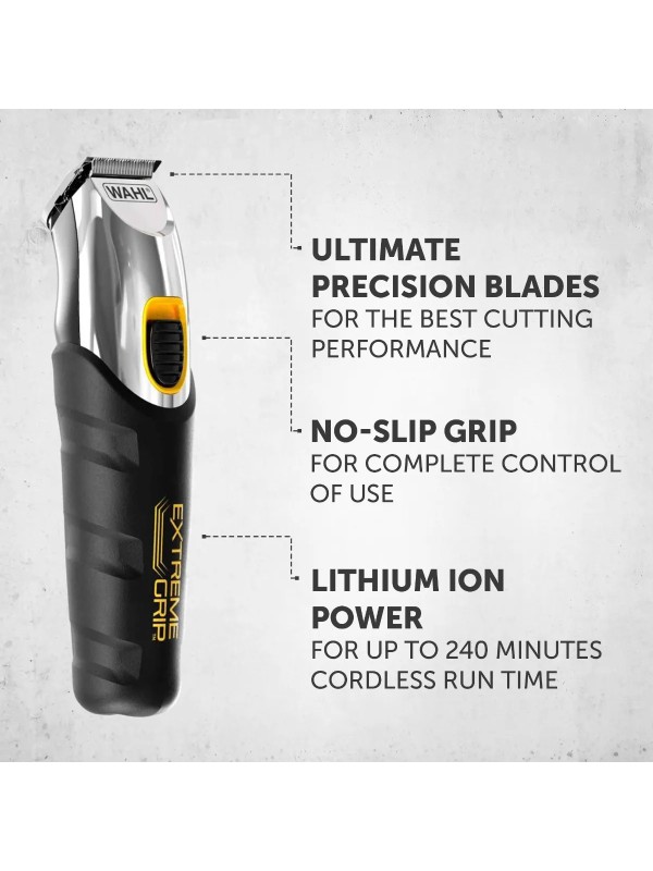 Wahl Professional Extreme Επαναφορτιζόμενη Κουρευτική Μηχανή Μαύρη 09893.0440