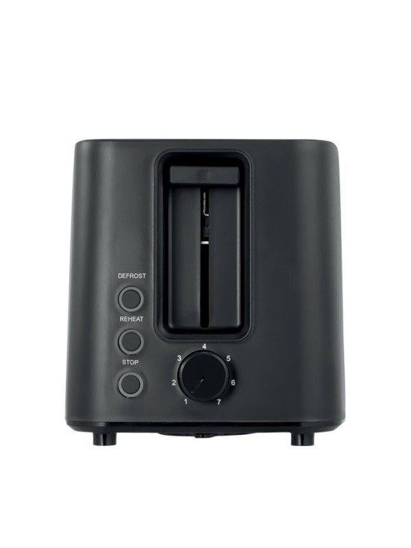 Life Crunchy Φρυγανιέρα 2 Θέσεων 750W Μαύρη 221-0444