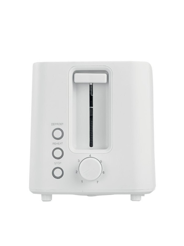 Life Crunchy Φρυγανιέρα 2 Θέσεων 750W Λευκή 221-0445