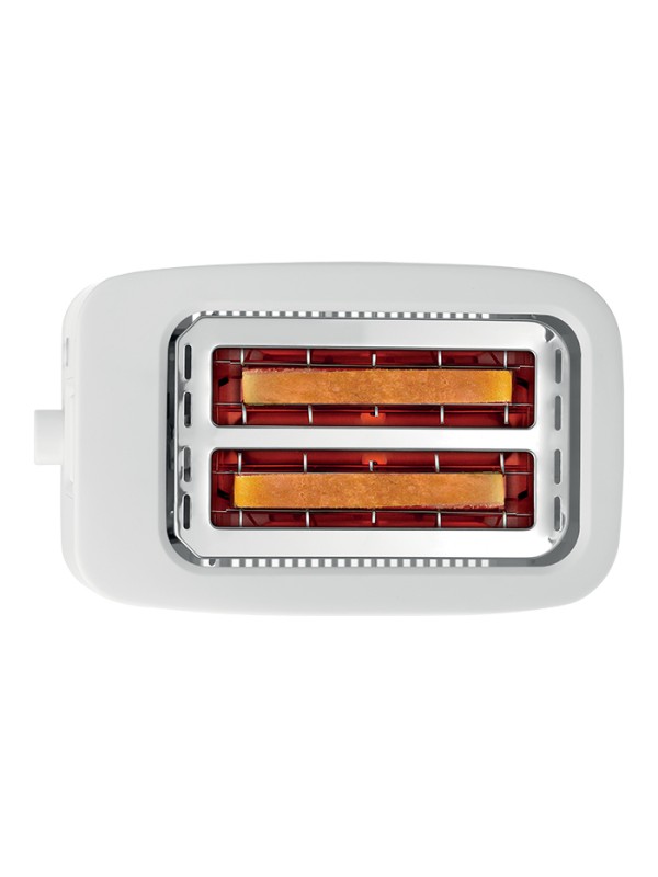 Life Crunchy Φρυγανιέρα 2 Θέσεων 750W Λευκή 221-0445