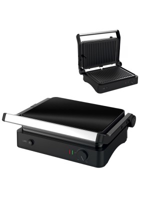 Life Jade Contact Τοστιέρα με Αποσπώμενες Πλάκες για 2 Τοστ 2000W Μαύρη
