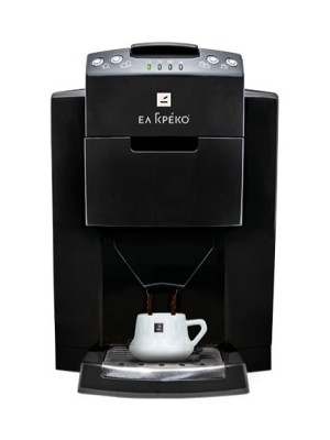 Ελ Γκρέκο 10-05020 Briqi Μηχανή Ελληνικού 900W με Χωρητικότητα 1.8lt Μαύρη