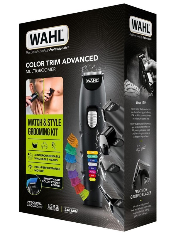 Wahl Professional Color Trim Κουρευτική Μηχανή Μαύρη 09893-0464 Wahl Professional Color Trim Κουρευτική Μηχανή Μαύρη 09893-0464