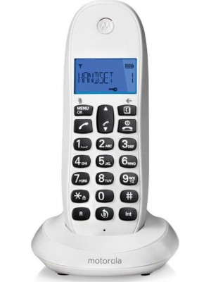 Motorola C1001LB Ασύρματο Τηλέφωνο Λευκό Motorola C1001LB Ασύρματο Τηλέφωνο Λευκό Motorola C1001LB Ασύρματο Τηλέφωνο Λευκό Motorola C1001LB Ασύρματο Τηλέφωνο Λευκό
