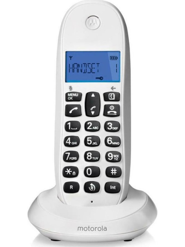 Motorola C1001LB Ασύρματο Τηλέφωνο Λευκό Motorola C1001LB Ασύρματο Τηλέφωνο Λευκό Motorola C1001LB Ασύρματο Τηλέφωνο Λευκό Motorola C1001LB Ασύρματο Τηλέφωνο Λευκό