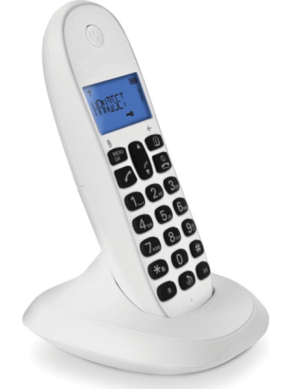 Motorola C1001LB Ασύρματο Τηλέφωνο Λευκό Motorola C1001LB Ασύρματο Τηλέφωνο Λευκό Motorola C1001LB Ασύρματο Τηλέφωνο Λευκό Motorola C1001LB Ασύρματο Τηλέφωνο Λευκό