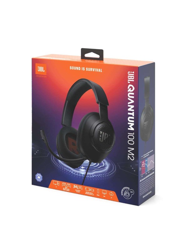 JBL Quantum 100M2 Over Ear Gaming Headset με σύνδεση 3.5mm