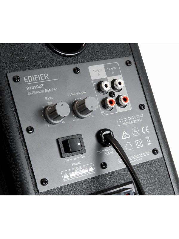 Edifier R1010BT Αυτοενισχυόμενα Ηχεία 2 Δρόμων με Bluetooth 24W (Ζεύγος) Μαύρο Edifier R1010BT Αυτοενισχυόμενα Ηχεία 2 Δρόμων με Bluetooth 24W (Ζεύγος) Μαύρο