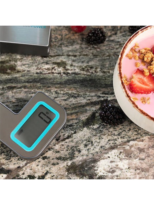 Cecotec Cook Control 10100 EcoPower Compact Ψηφιακή Ζυγαριά Κουζίνας 1gr/5kg Inox Cecotec Cook Control 10100 EcoPower Compact Ψηφιακή Ζυγαριά Κουζίνας 1gr/5kg Inox