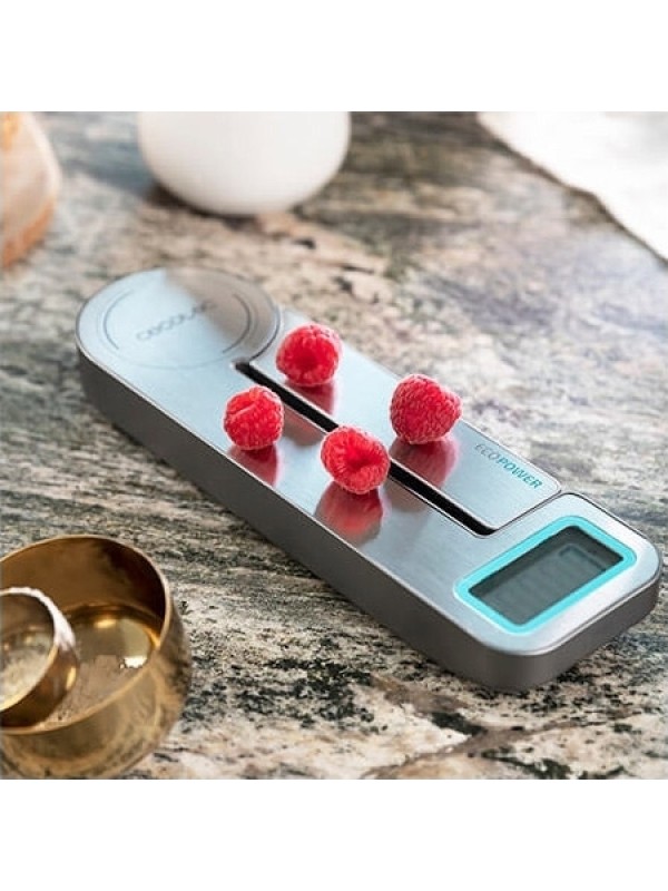 Cecotec Cook Control 10100 EcoPower Compact Ψηφιακή Ζυγαριά Κουζίνας 1gr/5kg Inox Cecotec Cook Control 10100 EcoPower Compact Ψηφιακή Ζυγαριά Κουζίνας 1gr/5kg Inox