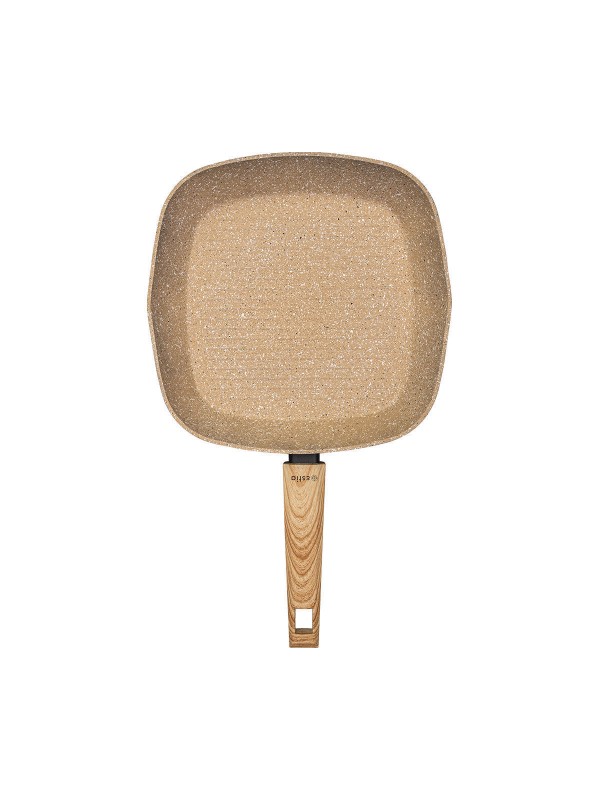 Estia Earth Γκριλιέρα από Αλουμίνιο με Αντικολλητική Επίστρωση 28cm Estia Earth Γκριλιέρα από Αλουμίνιο με Αντικολλητική Επίστρωση 28cm