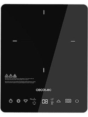 Cecotec Full Crystal Onyx Επιτραπέζια Εστία Επαγωγική Μονή Μαύρη Cecotec Full Crystal Onyx Επιτραπέζια Εστία Επαγωγική Μονή Μαύρη