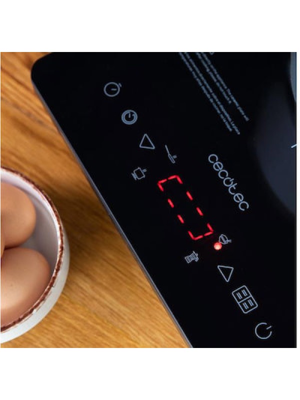 Cecotec Full Crystal Onyx Επιτραπέζια Εστία Επαγωγική Μονή Μαύρη Cecotec Full Crystal Onyx Επιτραπέζια Εστία Επαγωγική Μονή Μαύρη