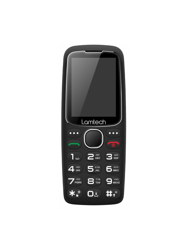 Lamtech Tiny L II Dual SIM Κινητό με Μεγάλα Κουμπιά Μαύρο 113157 Lamtech Tiny L II Dual SIM Κινητό με Μεγάλα Κουμπιά Μαύρο 113157