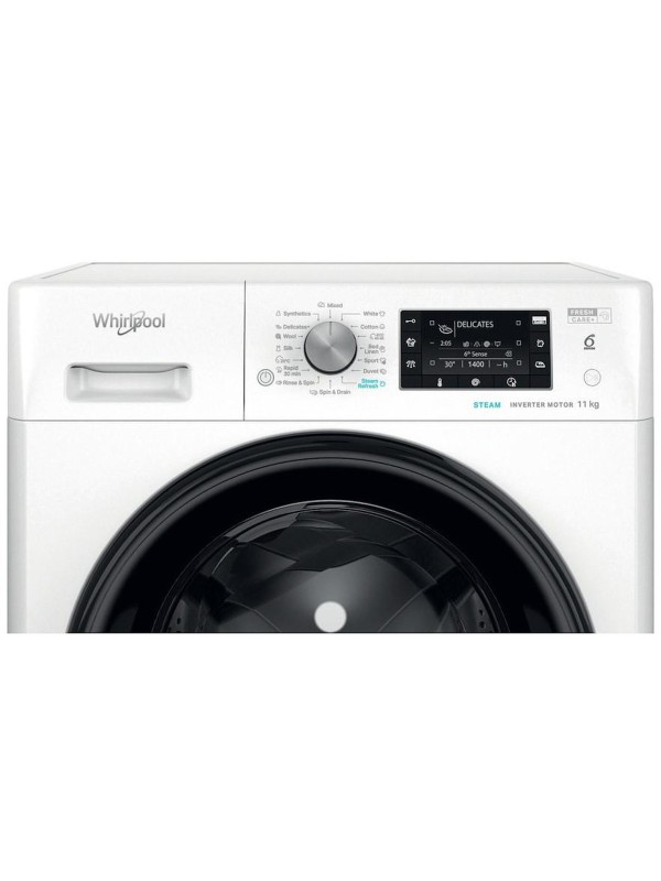 Whirlpool FFD 11489 BV EE Πλυντήριο Ρούχων 11kg με Τεχνολογία Ατμού 1400 Στροφών FreshCare+ 6999168574 Whirlpool FFD 11489 BV EE Πλυντήριο Ρούχων 11kg με Τεχνολογία Ατμού 1400 Στροφών FreshCare+ 6999168574