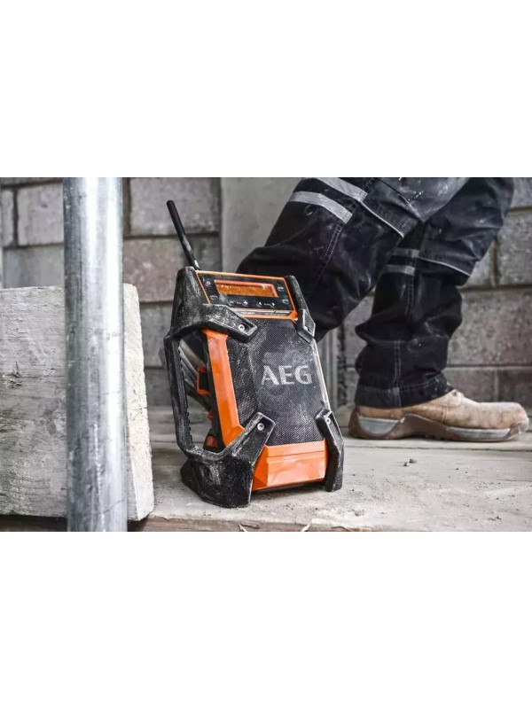 AEG BR 1218C Φορητό Ραδιόφωνο Μπαταρίας DAB+ Πορτοκαλί
