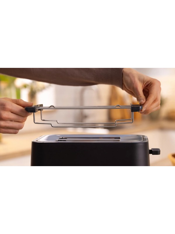 Bosch MyMoment Φρυγανιέρα 2 Θέσεων TAT 2 M 123 950W Μαύρη Bosch MyMoment Φρυγανιέρα 2 Θέσεων TAT 2 M 123 950W Μαύρη