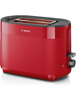 Bosch MyMoment Φρυγανιέρα 2 Θέσεων TAT 2 M 124 950W Κόκκινη Bosch MyMoment Φρυγανιέρα 2 Θέσεων TAT 2 M 124 950W Κόκκινη