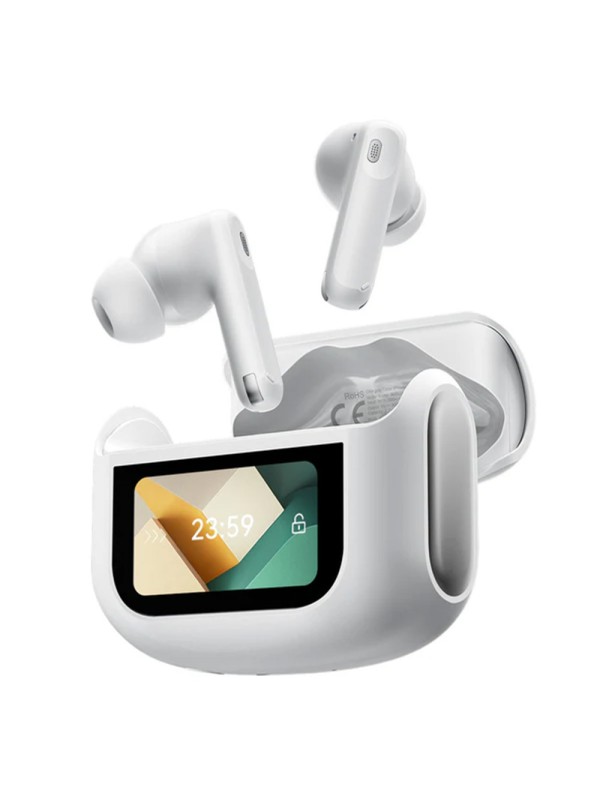 AirBuds 12 Bluetooth Handsfree Ακουστικά με Αντοχή στον Ιδρώτα και Θήκη Φόρτισης Λευκά AirBuds 12 Bluetooth Handsfree Ακουστικά με Αντοχή στον Ιδρώτα και Θήκη Φόρτισης Λευκά