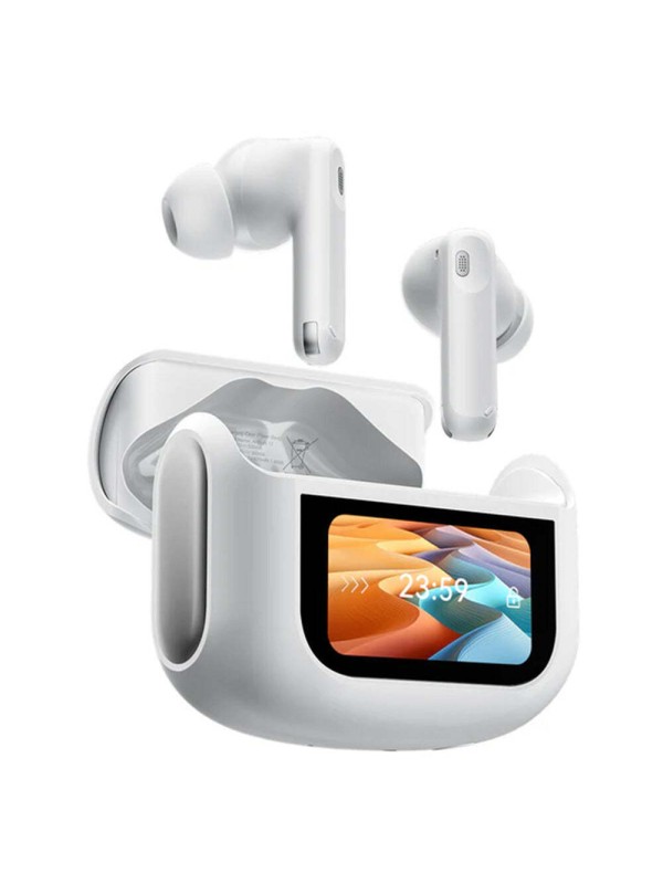 AirBuds 12 Bluetooth Handsfree Ακουστικά με Αντοχή στον Ιδρώτα και Θήκη Φόρτισης Λευκά AirBuds 12 Bluetooth Handsfree Ακουστικά με Αντοχή στον Ιδρώτα και Θήκη Φόρτισης Λευκά