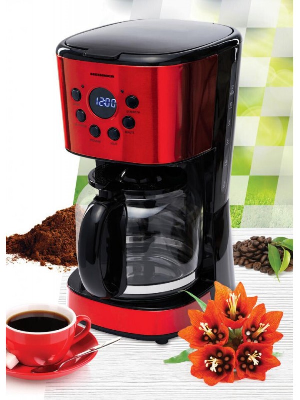ΚΑΦΕΤΙΕΡΑ Heinner ΗΨΜ 1500 RDIX Morning Passion Red ΚΑΦΕΤΙΕΡΑ Heinner ΗΨΜ 1500 RDIX Morning Passion Red