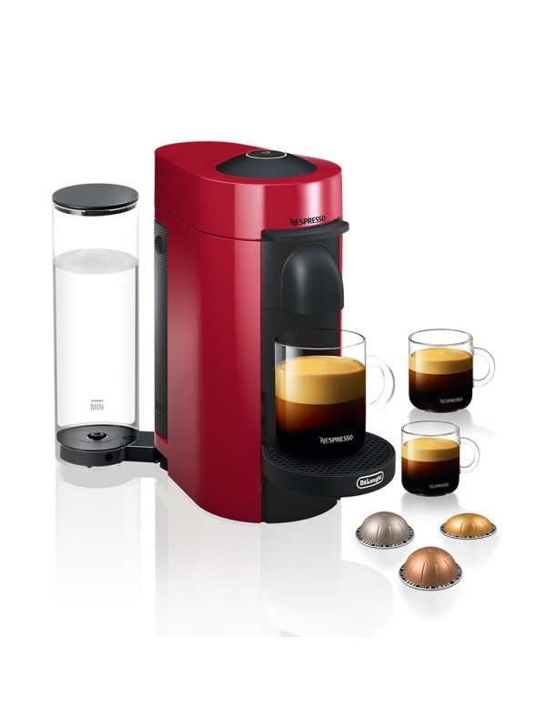 DeLonghi Vertuo Plus ENV150.R Καφετιέρα Espresso για Kάψουλες Nespresso Vertuo DeLonghi Vertuo Plus ENV150.R Καφετιέρα Espresso για Kάψουλες Nespresso Vertuo