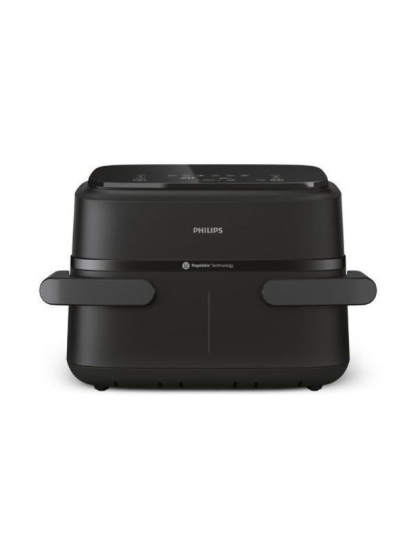 Philips Air Fryer με Διπλό Αποσπώμενο Κάδο 7.1lt Μαύρο NA154/00
