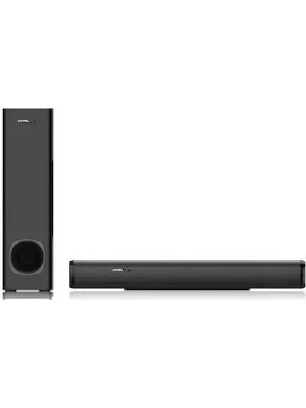 Crystal Audio CASB160S Soundbar 2.1 Bluetooth και HDMI 160W με Τηλεχειριστήριο Μαύρο
