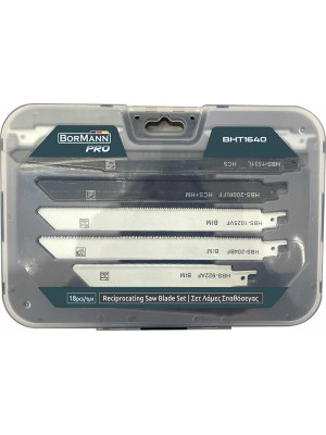 Σετ λάμες σπαθόσεγας Bormann 18 τεμαχίων BHT1640 035503 Σετ λάμες σπαθόσεγας Bormann 18 τεμαχίων BHT1640 035503