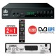 DM Pro DVB-T2 Ψηφιακός Δέκτης Mpeg-4 Full HD (1080p) με Λειτουργία PVR (Εγγραφή σε USB) Σύνδεσεις SCART / HDMI / USB DM Pro DVB-T2 Ψηφιακός Δέκτης Mpeg-4 Full HD (1080p) με Λειτουργία PVR (Εγγραφή σε USB) Σύνδεσεις SCART / HDMI / USB