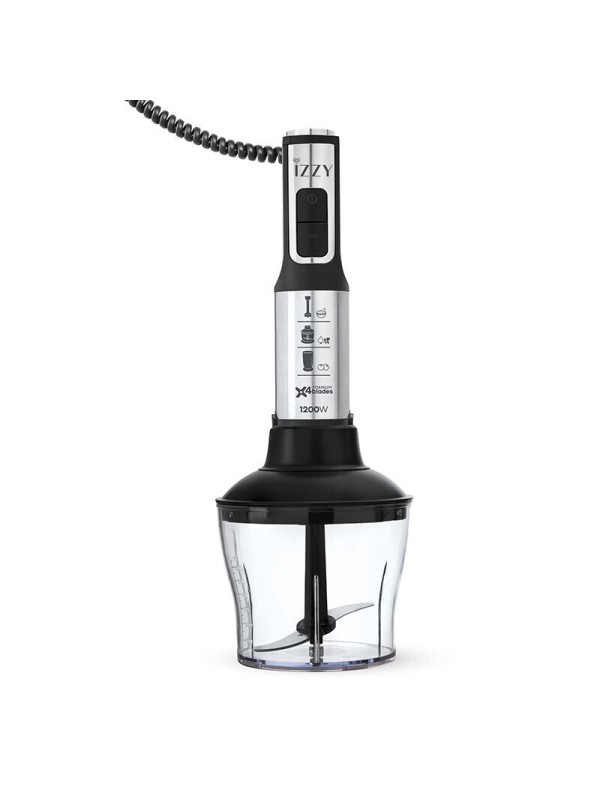 Izzy CHOP IZ-1701 224140 Ραβδομπλέντερ με Ανοξείδωτη Ράβδο 1200W Ασημί Izzy CHOP IZ-1701 224140 Ραβδομπλέντερ με Ανοξείδωτη Ράβδο 1200W Ασημί
