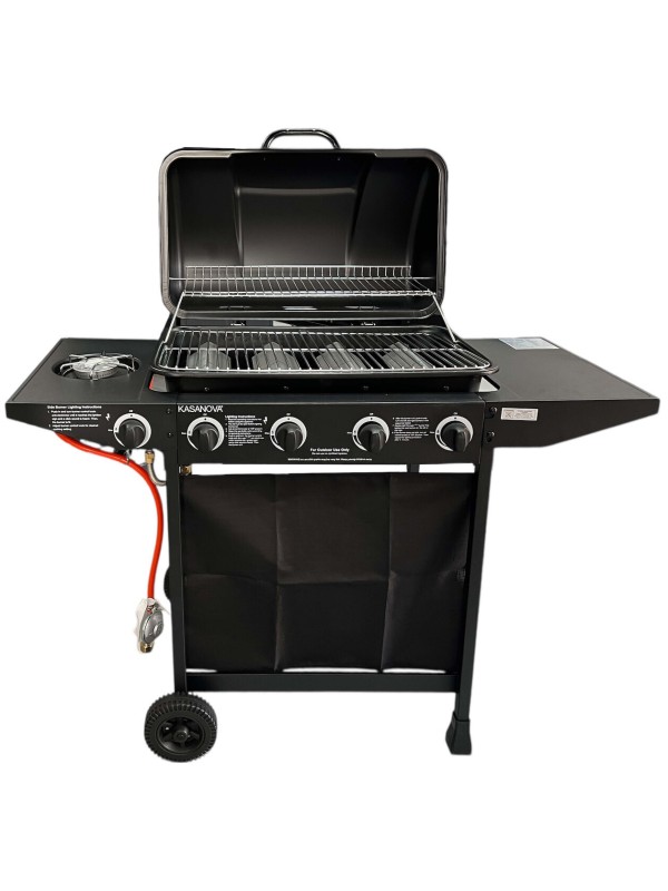 ΨΗΣΤΙΕΡΑ CASANOVA KS 18024 4 ΕΣΤΙΕΣ 64.5x35.5εκ. 10kW και Πλαϊνό Μάτι