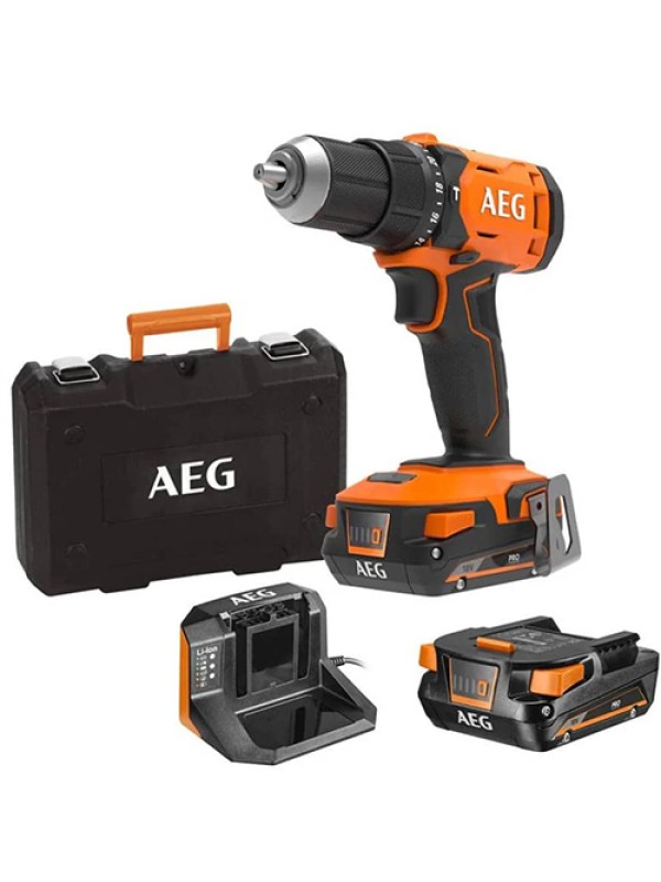 Σετ Δραπανοκατσάβιδο 2x2AH Και Ταχυφορτιστής AEG BSB 18 G4 4935478631 Σετ Δραπανοκατσάβιδο 2x2AH Και Ταχυφορτιστής AEG BSB 18 G4 4935478631