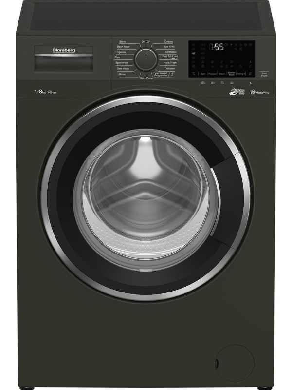 Blomberg LWF184420G Πλυντήριο Ρούχων 8kg με Ατμό 1400 Στροφών Γκρι Blomberg LWF184420G Πλυντήριο Ρούχων 8kg με Ατμό 1400 Στροφών Γκρι