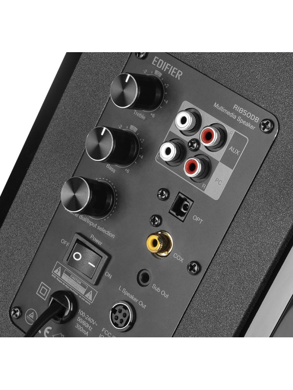 Edifier R1850DB Αυτοενισχυόμενα Ηχεία 2 Δρόμων με Bluetooth 70W (Ζεύγος) Μαύρο Edifier R1850DB Αυτοενισχυόμενα Ηχεία 2 Δρόμων με Bluetooth 70W (Ζεύγος) Μαύρο