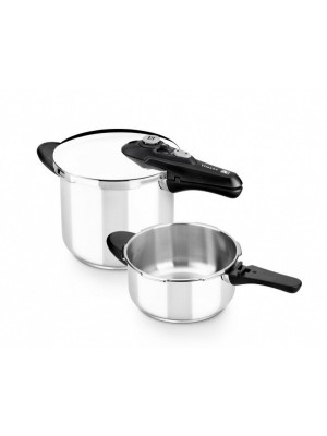 BRA Vitesse Χύτρες Ταχύτητας Set Quattro 7lt + 4lt A185105 BRA Vitesse Χύτρες Ταχύτητας Set Quattro 7lt + 4lt A185105