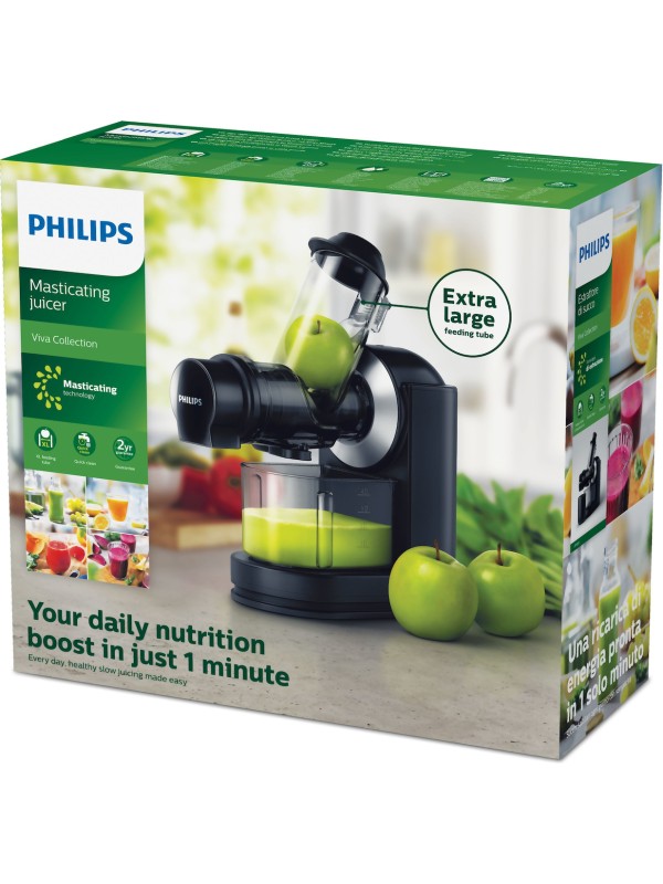 Philips HR-1889 Αποχυμωτής Αργής Σύνθλιψης 150W Μαύρος