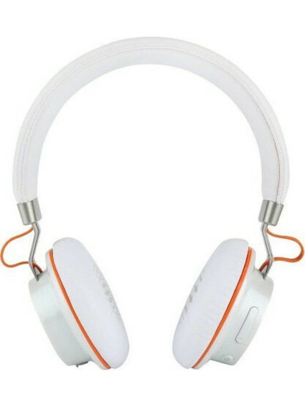 Remax RB-195HB Ασύρματα/Ενσύρματα On Ear Ακουστικά με 14 ώρες Λειτουργίας Λευκά Remax RB-195HB Ασύρματα/Ενσύρματα On Ear Ακουστικά με 14 ώρες Λειτουργίας Λευκά