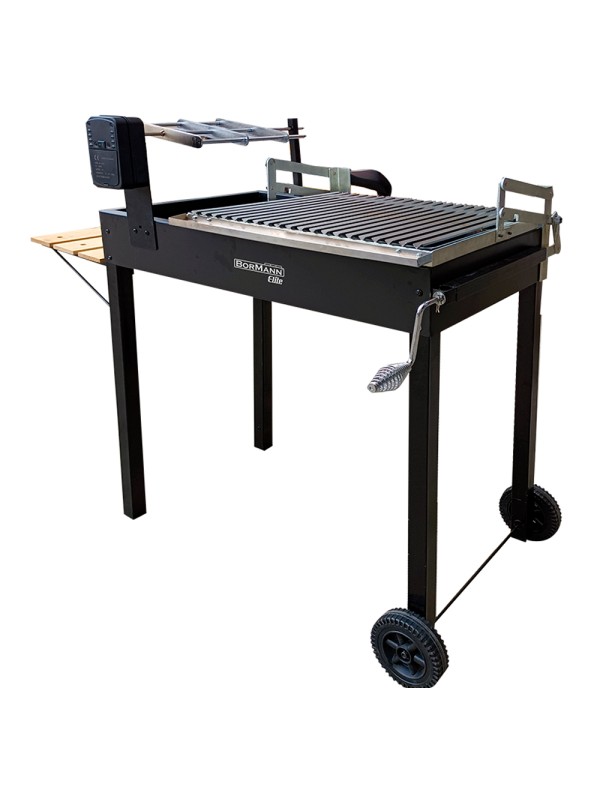 BORMANN Elite BBQ1980 Ψησταριά Ρυθμιζόμενη με Σούβλα Αντικριστού 55x41cm BORMANN Elite BBQ1980 Ψησταριά Ρυθμιζόμενη με Σούβλα Αντικριστού 55x41cm