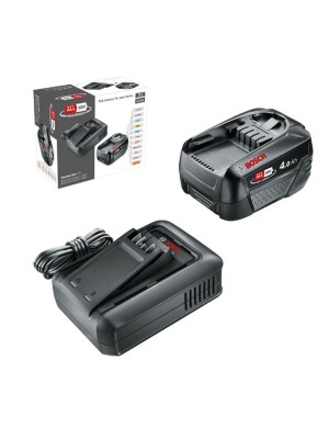 Bosch Σετ Μπαταρίας Λιθίου Χωρητικότητας 4Ah 18V με Φορτιστή Κωδικός: 1600A031T6 