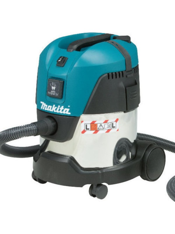 Makita VC 2012 L Σκούπα Υγρών / Στερεών 1000W με Ανοξείδωτο Κάδο 15lt