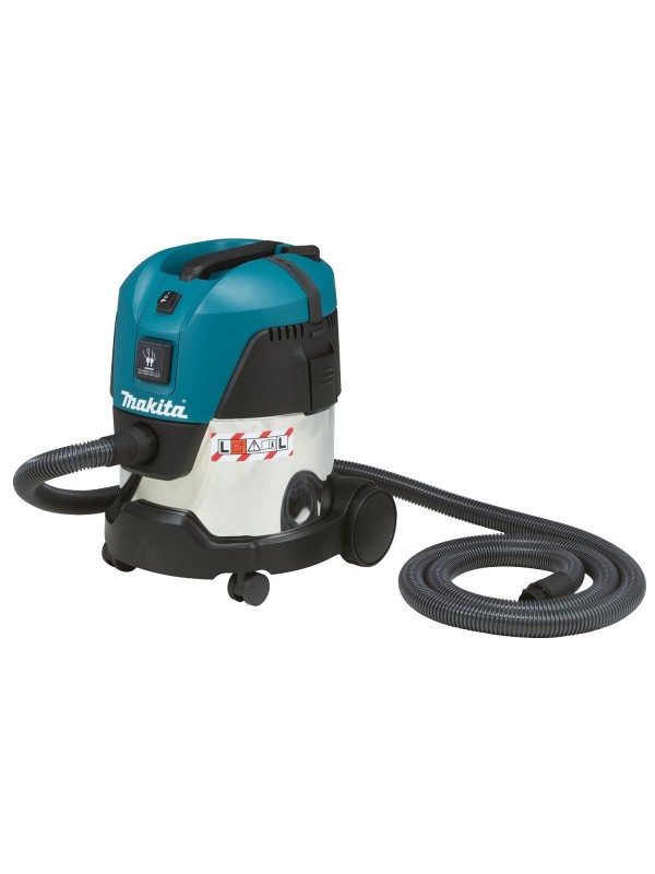 Makita VC 2012 L Σκούπα Υγρών / Στερεών 1000W με Ανοξείδωτο Κάδο 15lt